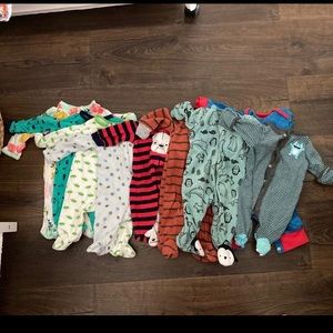 Bundle of newborn sleepers